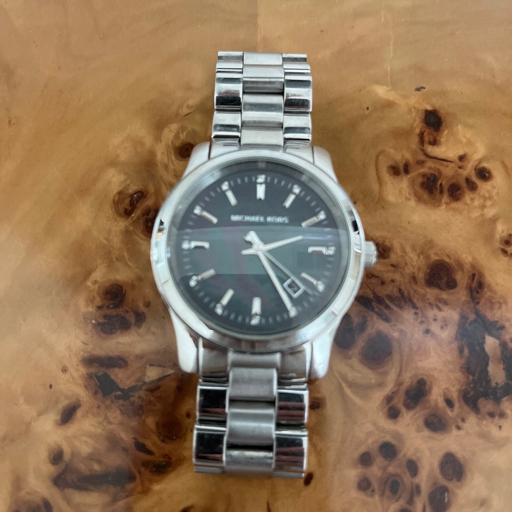 Michael Kors silver watch